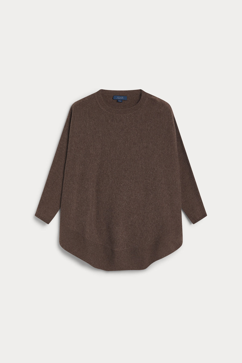 poncho redondo mujer AGAIN cashmere