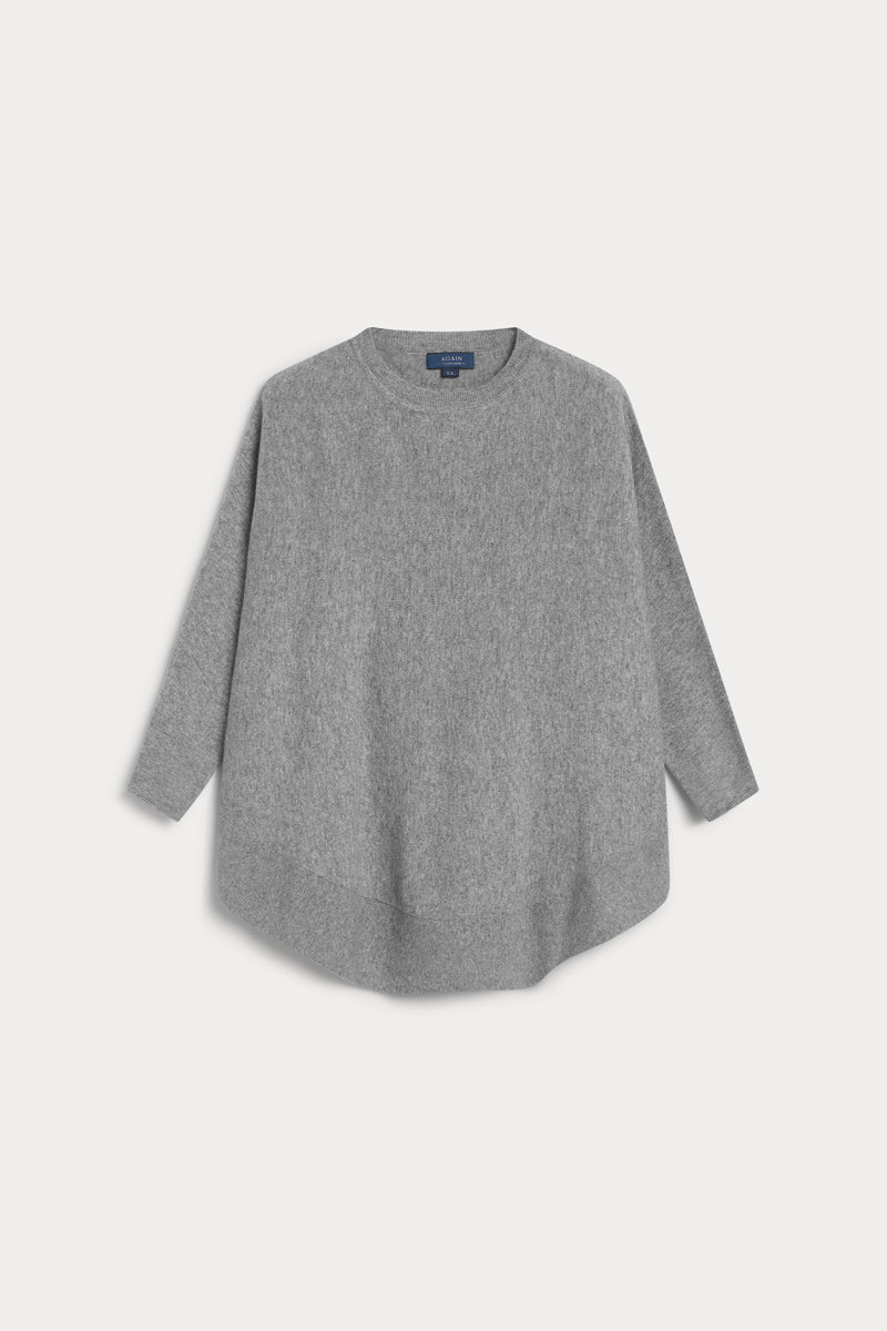poncho redondo mujer AGAIN cashmere