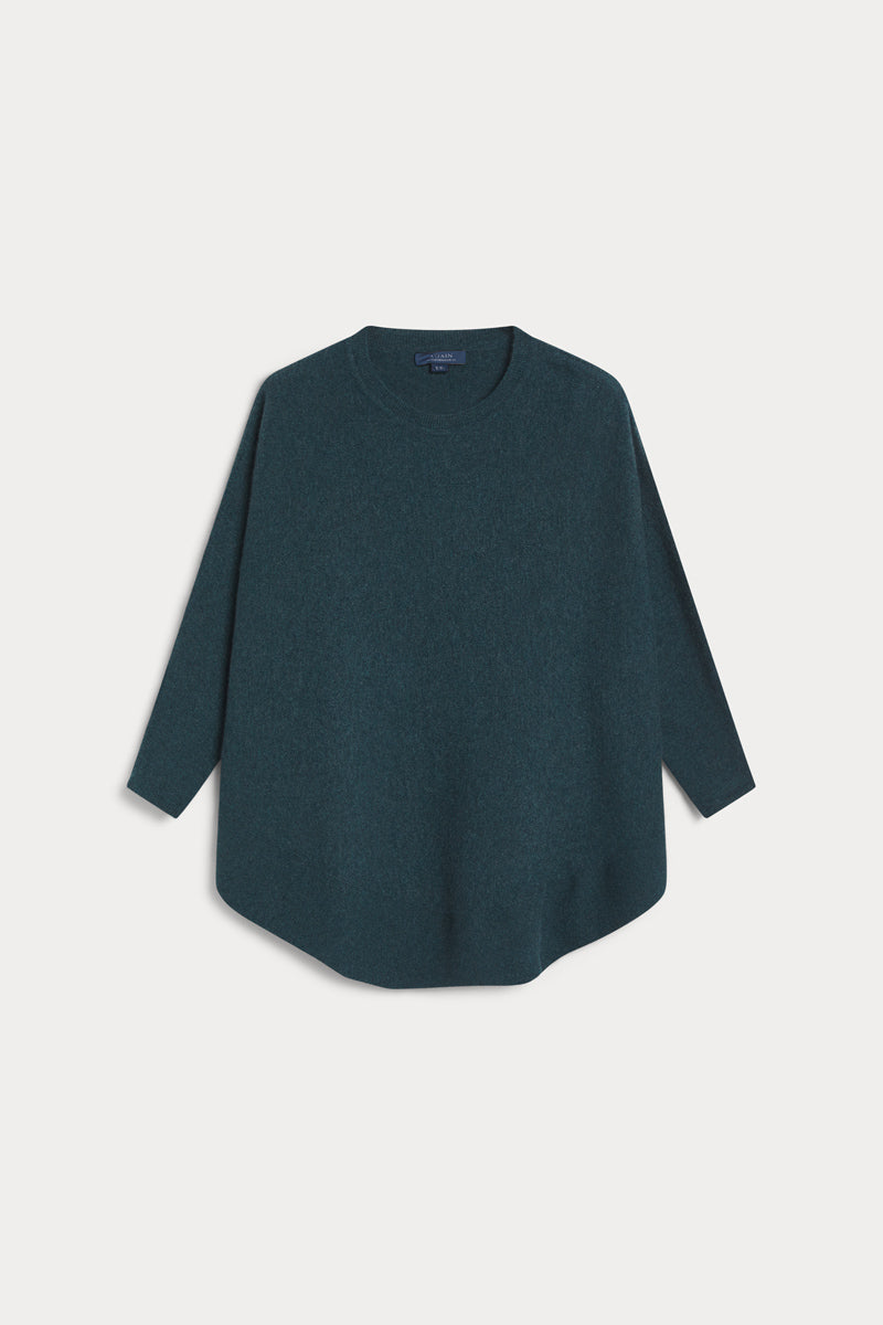 poncho redondo mujer AGAIN cashmere