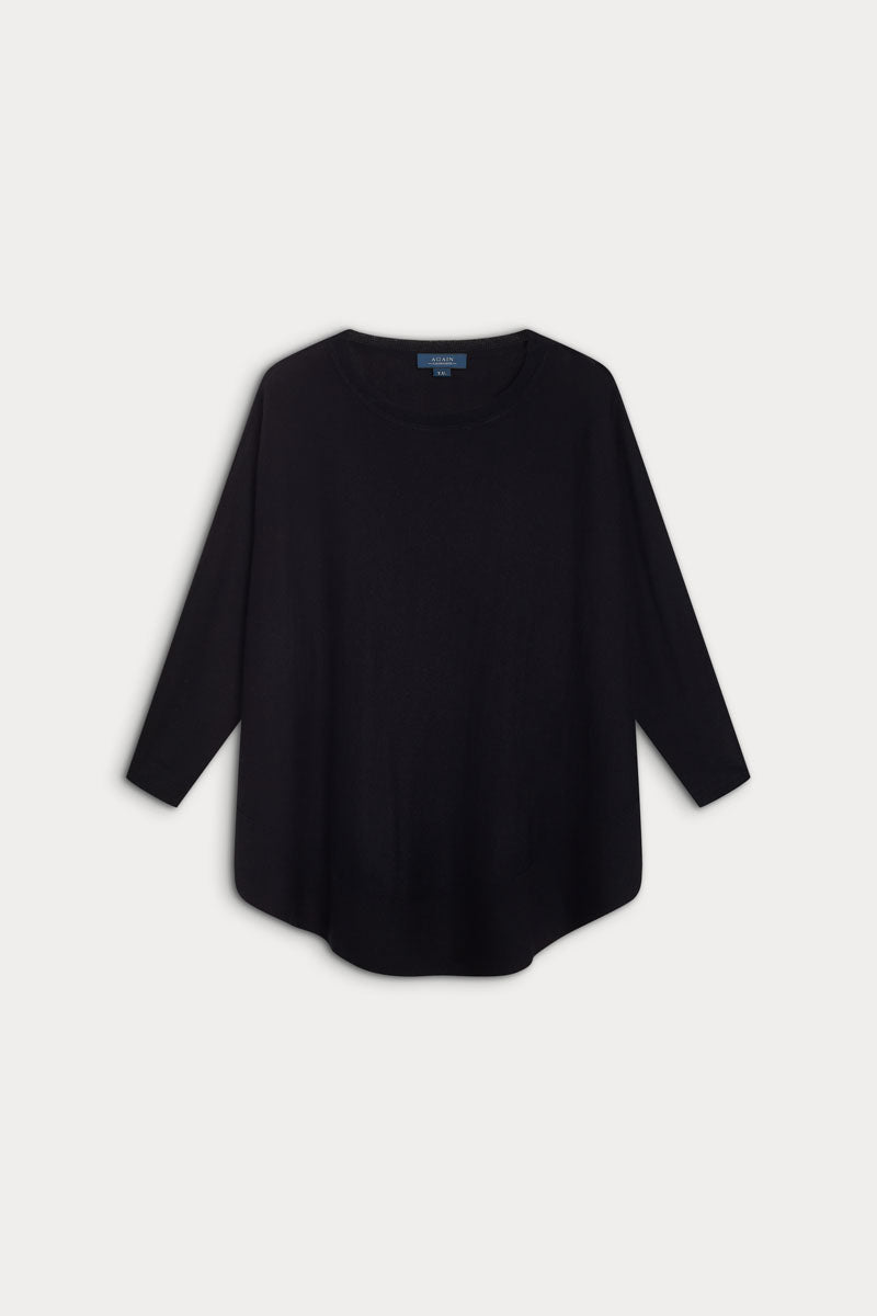 Poncho Caja Redondo Cashmere y Seda