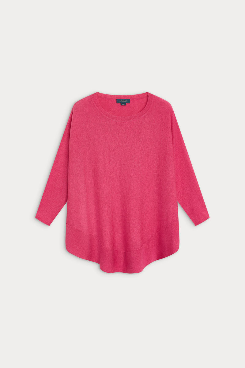 Poncho Caja Redondo Cashmere y Seda