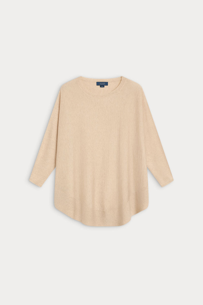 Poncho Caja Redondo Cashmere y Seda