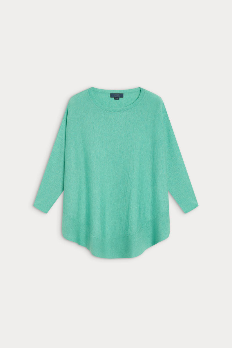 Poncho Caja Redondo Cashmere y Seda