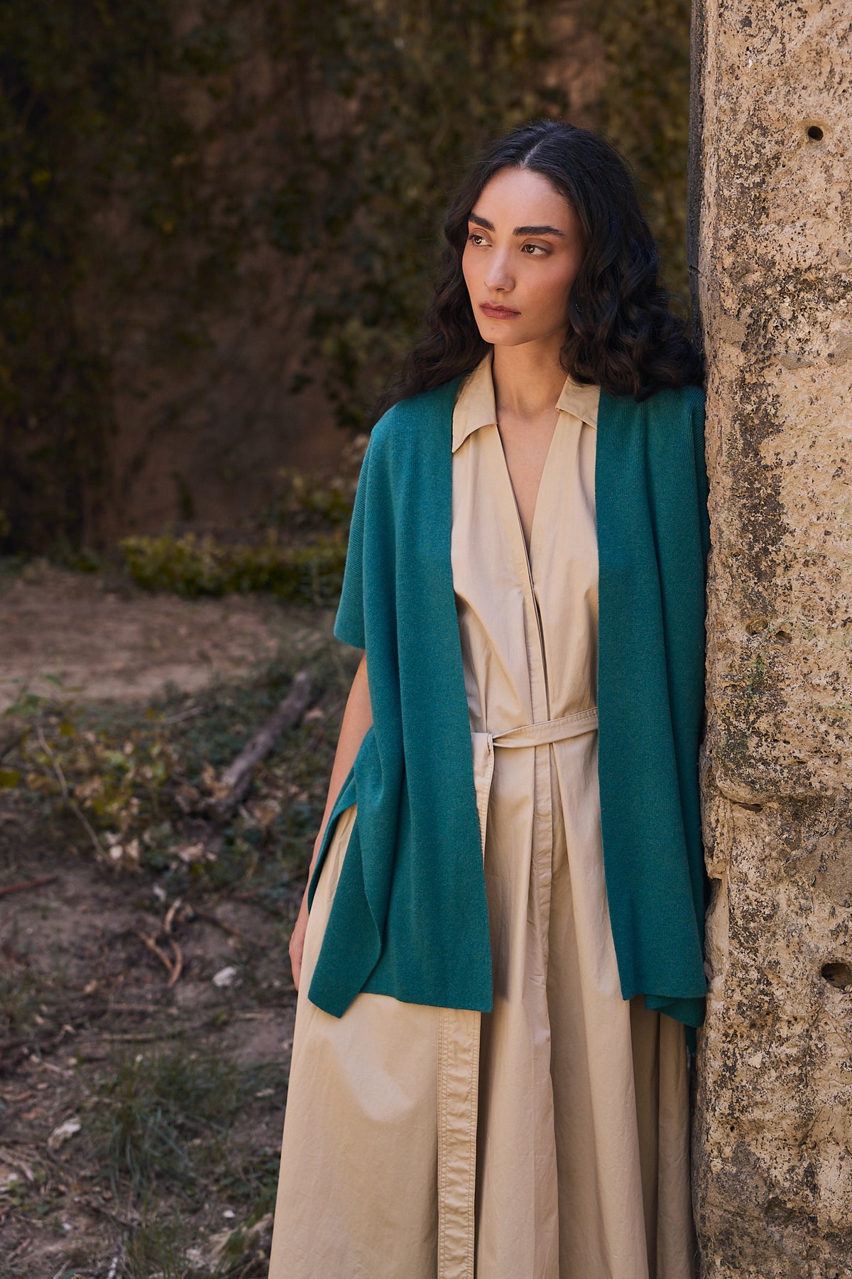 chaleco cashmere mujer
