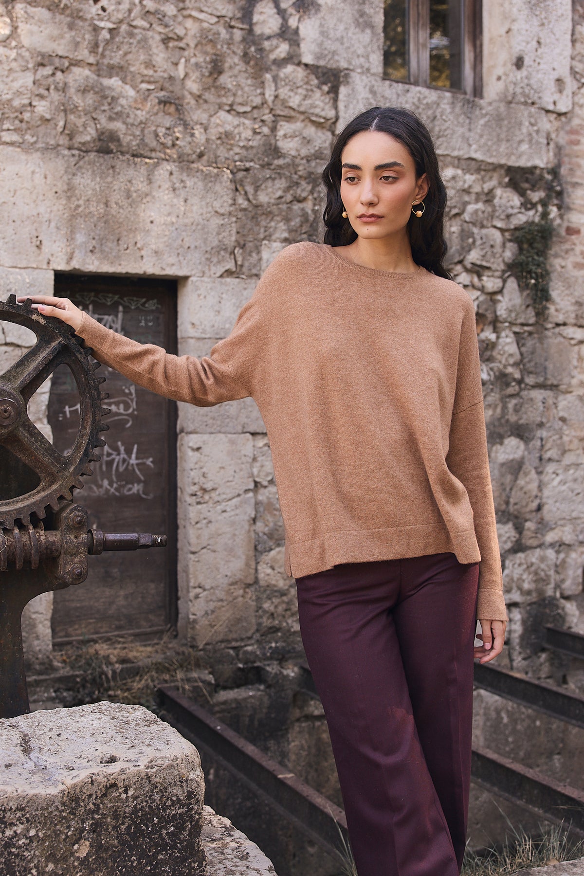 jersey cashmere mujer