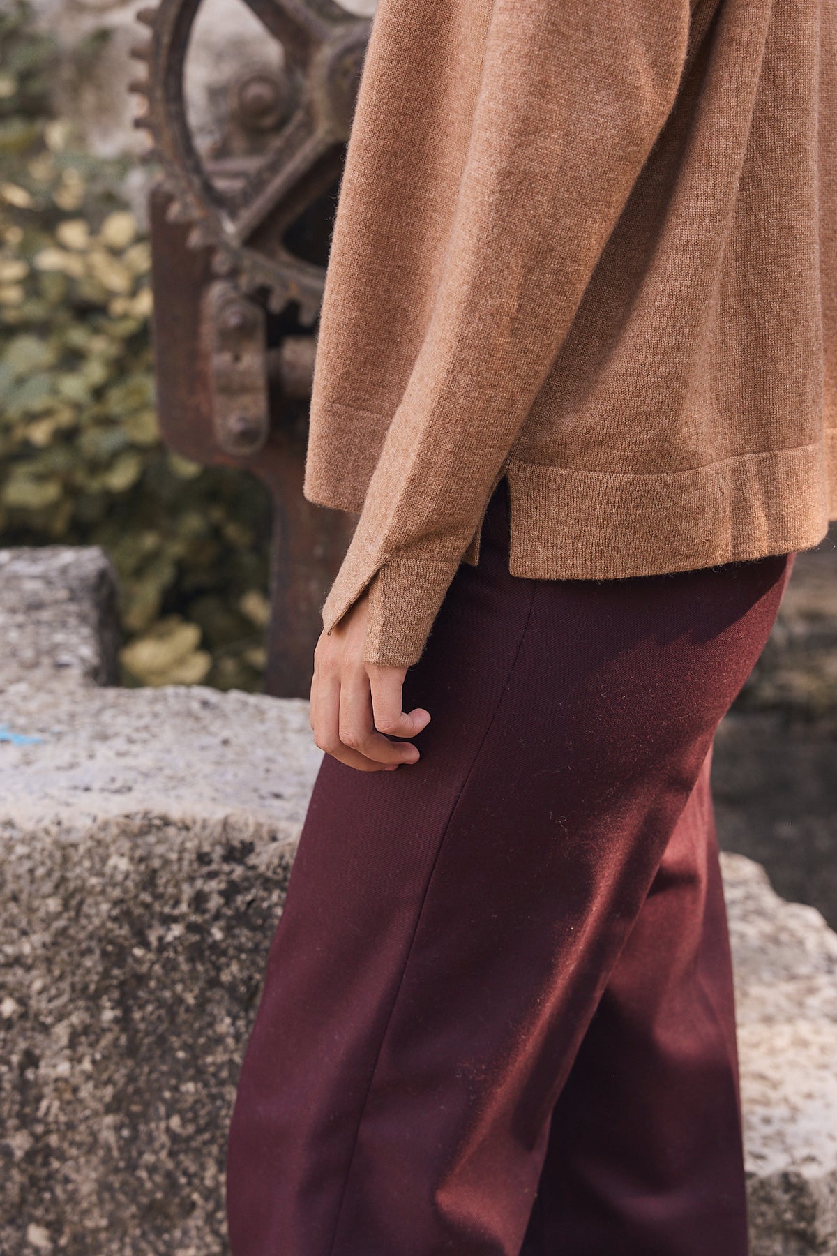 Jersey Cuello Redondo Oversize