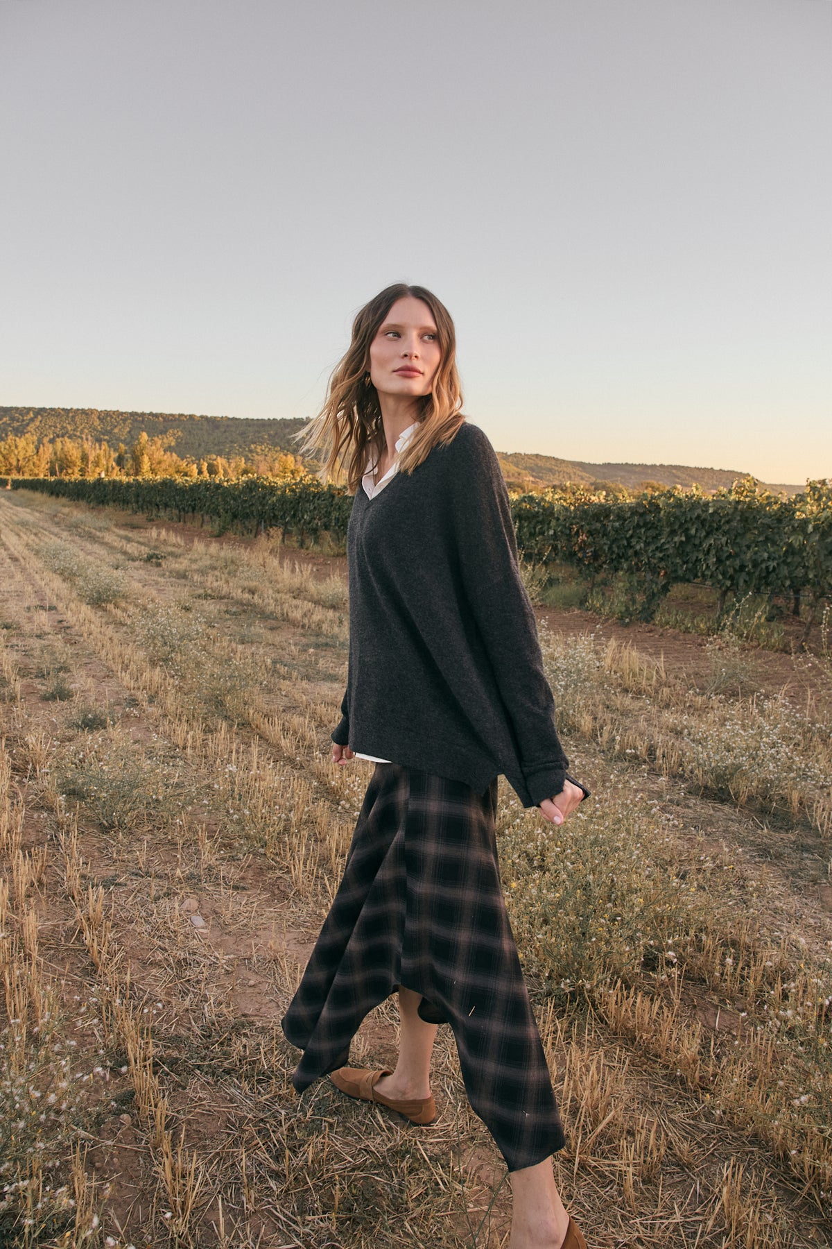 Jersey Cuello Pico Oversize