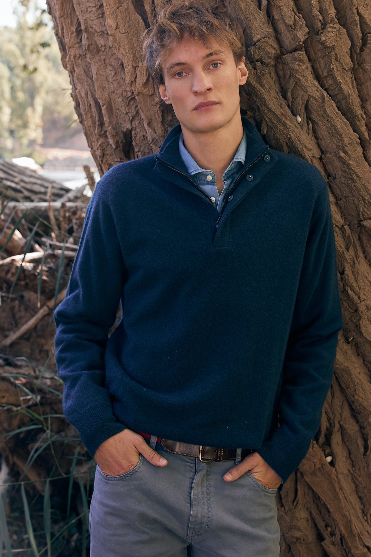jersey cashmere hombre