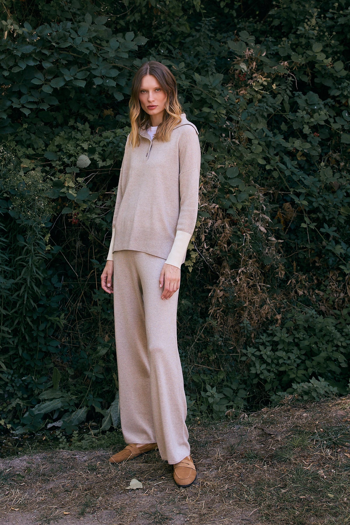 pantalon cashmere mujer