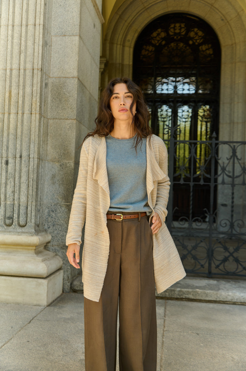Cardigan Asimetrica de Mujer AGAIN Cashmere