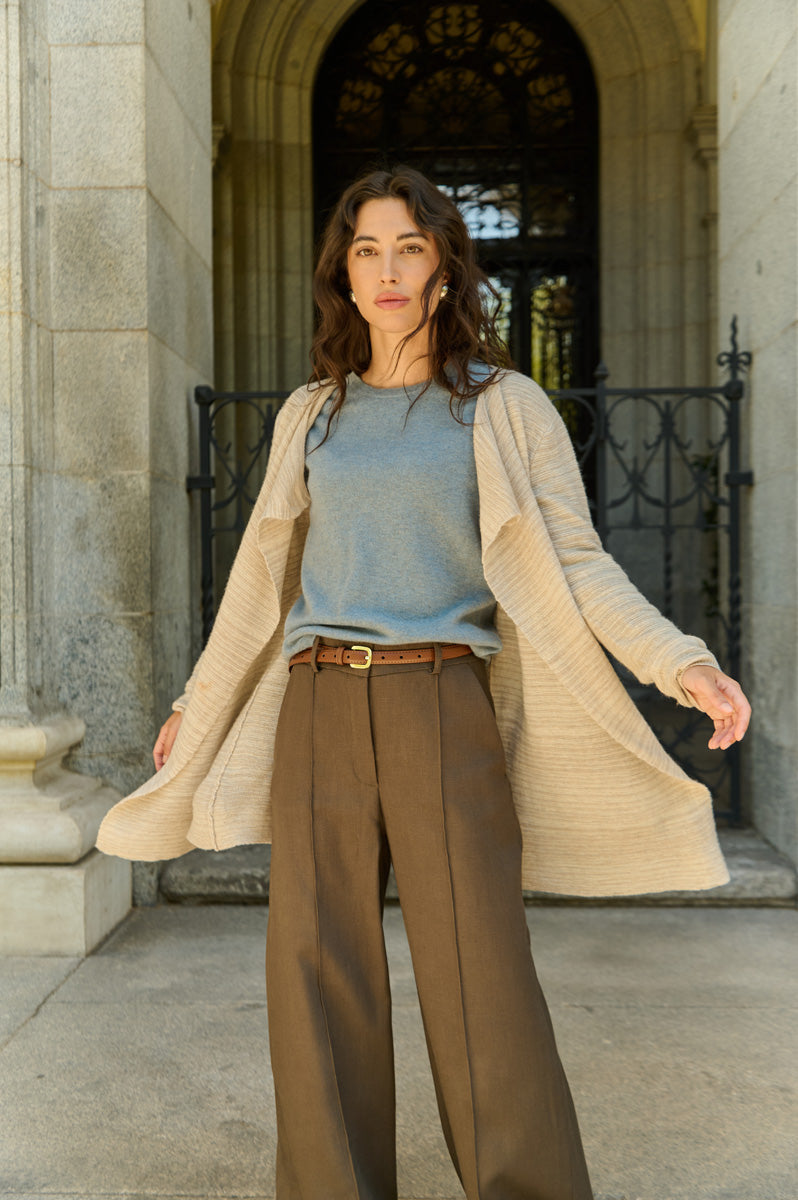 Cardigan Asimetrica de Mujer AGAIN Cashmere
