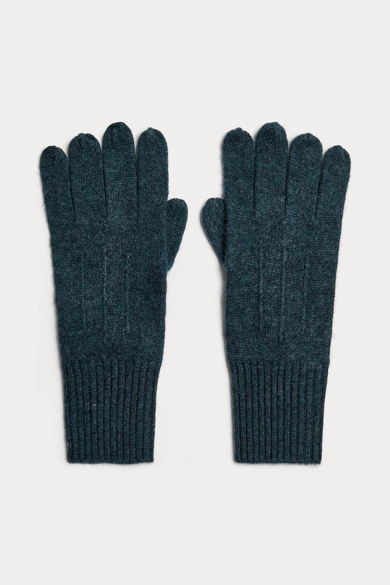 Guantes 100% cashmere cuatro cabos