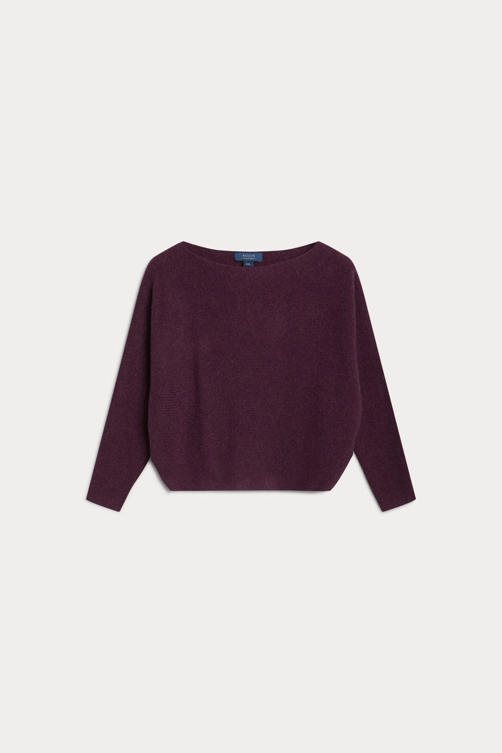 jersey cashmere mujer escote barco