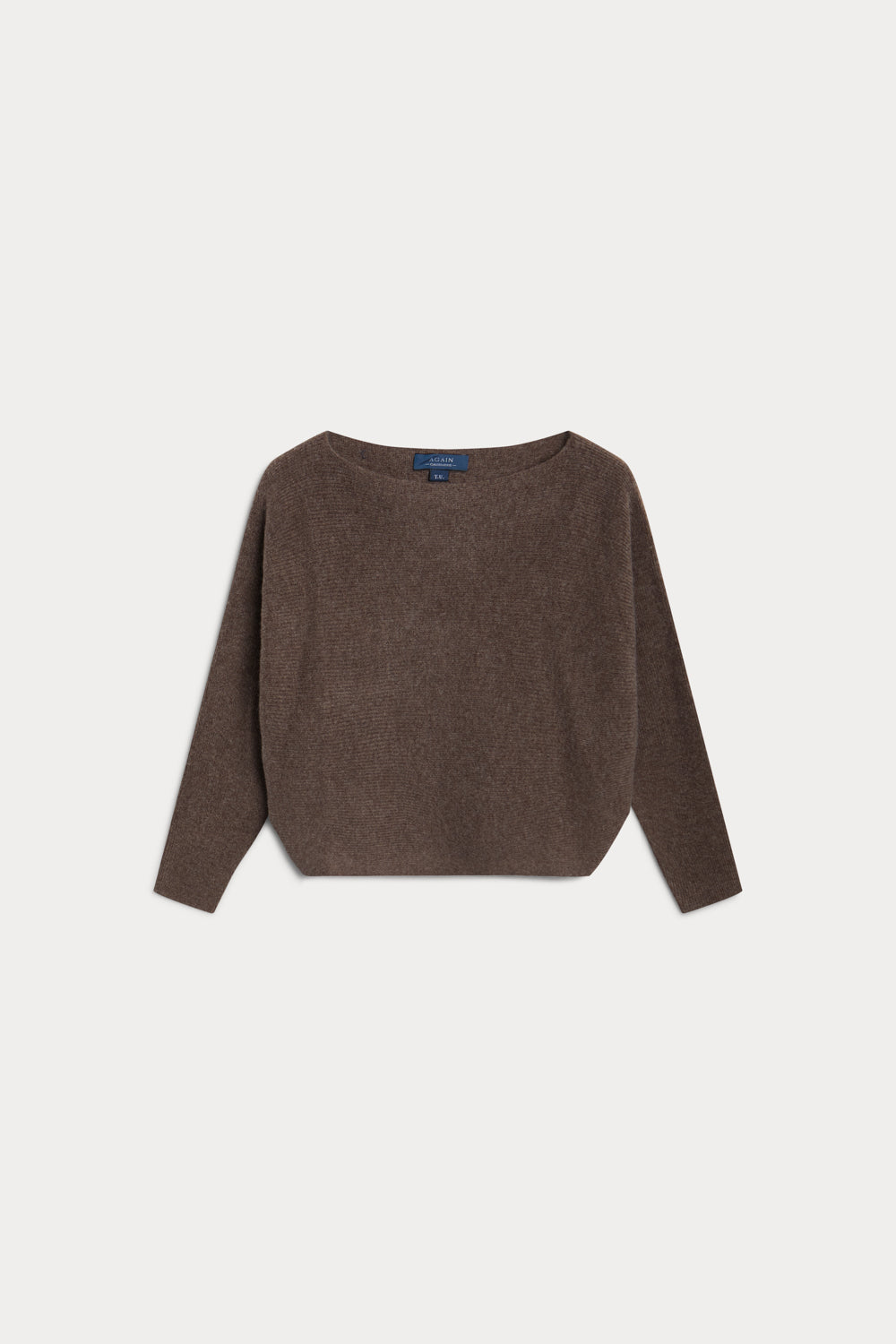 jersey cashmere mujer escote barco