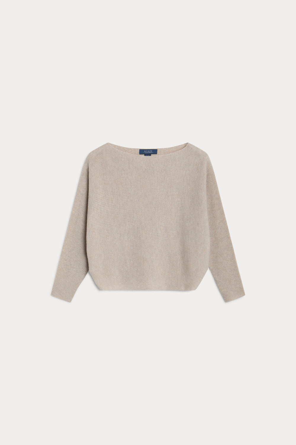 jersey cashmere mujer escote barco