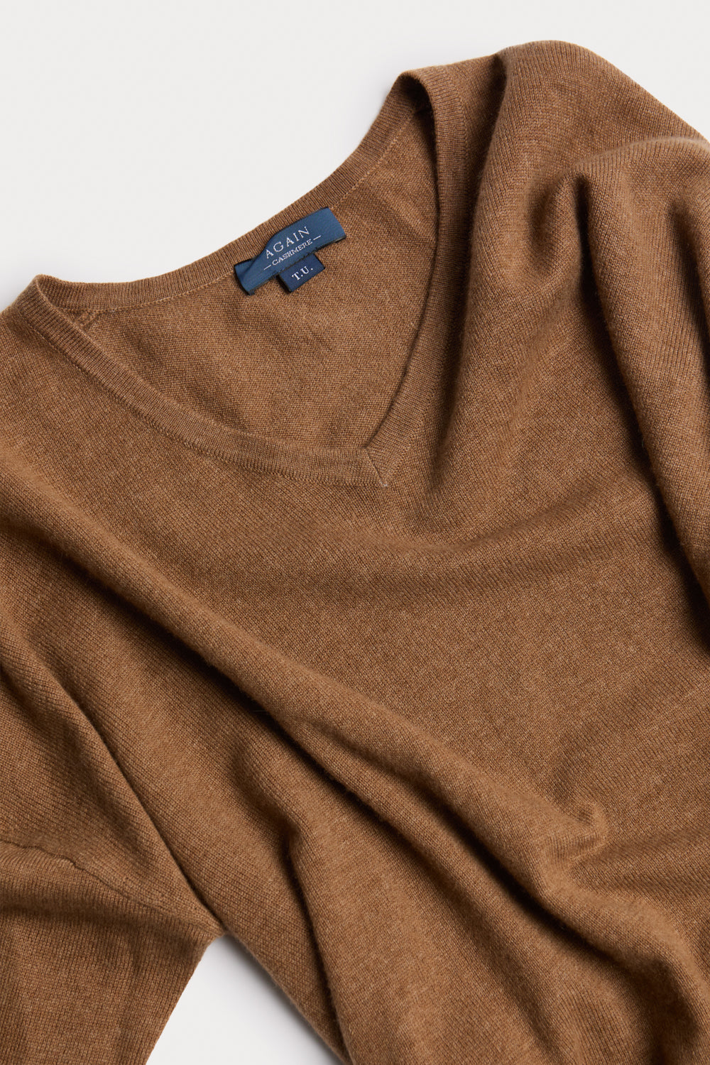 Jersey Cuello Pico Oversize cashmere-mujer 