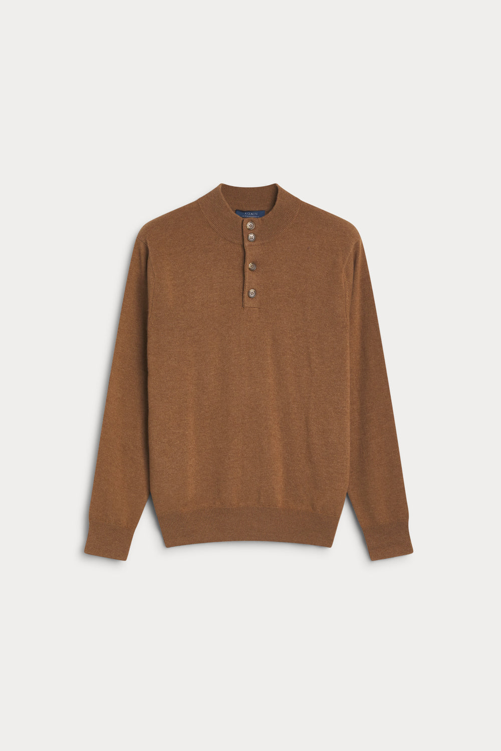 Jersey cuello mao de hombre AGAIN Cashmere