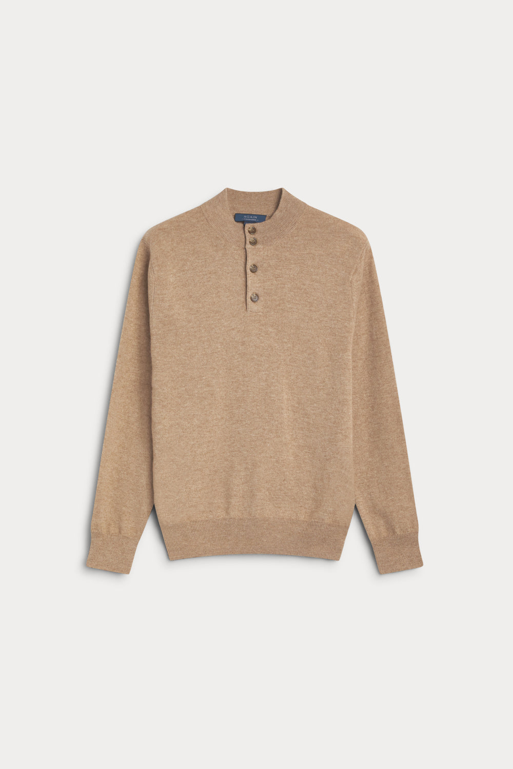 Jersey cuello mao de hombre AGAIN Cashmere