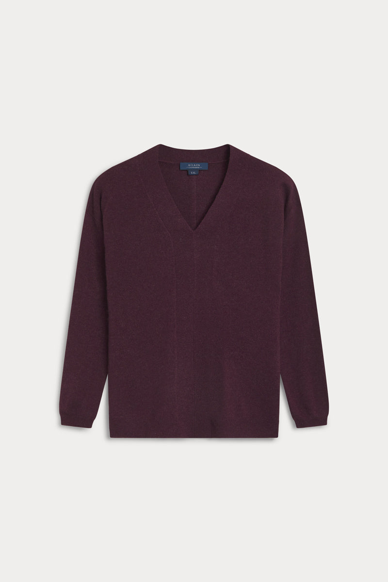 Jersey pico overseize combinado cashmere 