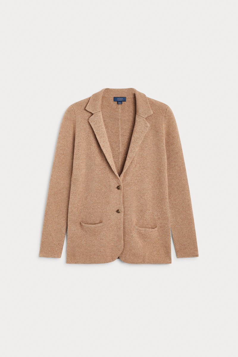 Four Cord Blazer Camel S 100 Cashmere