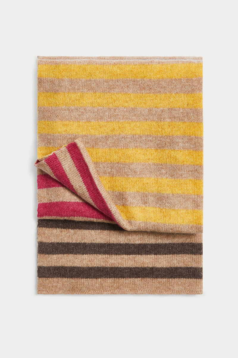 Multicolor Striped Scarf