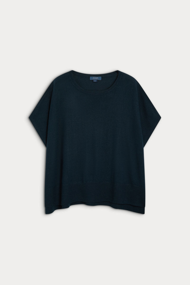 camiseta poncho manga corta ultrafino