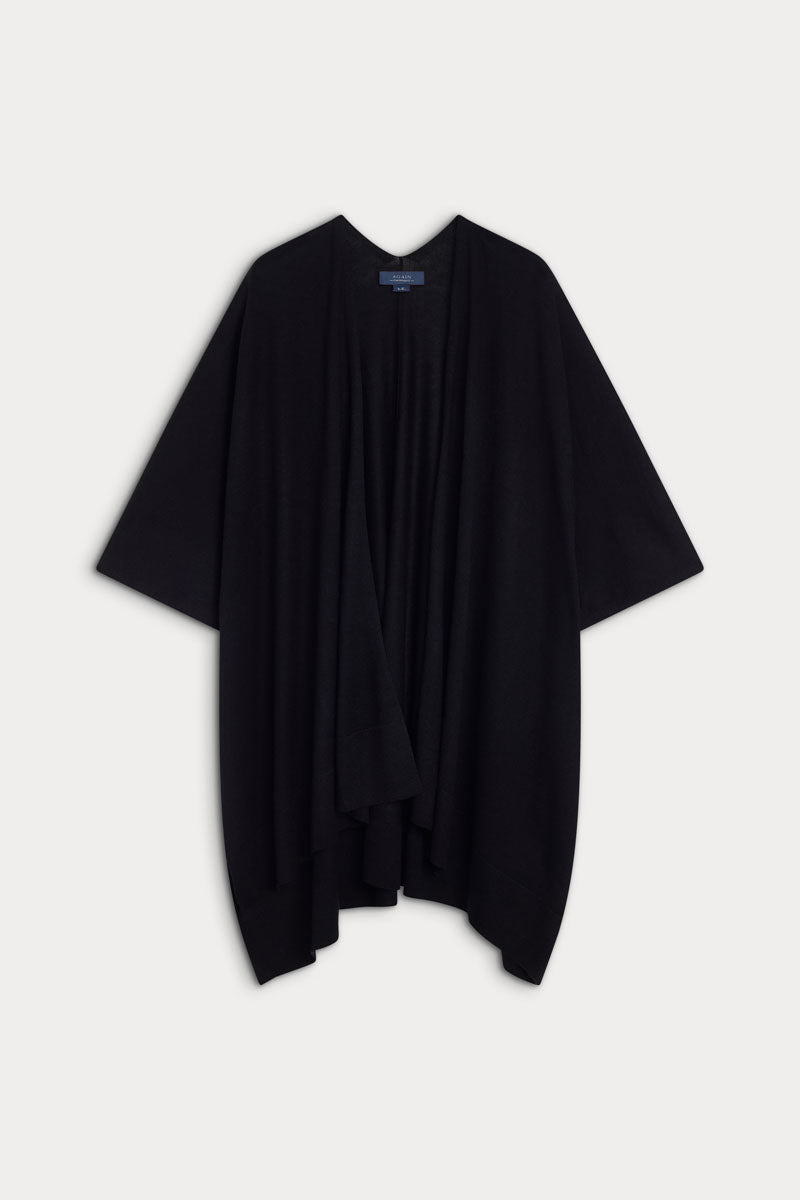  capa de cashmere y seda ultrafino de mujer