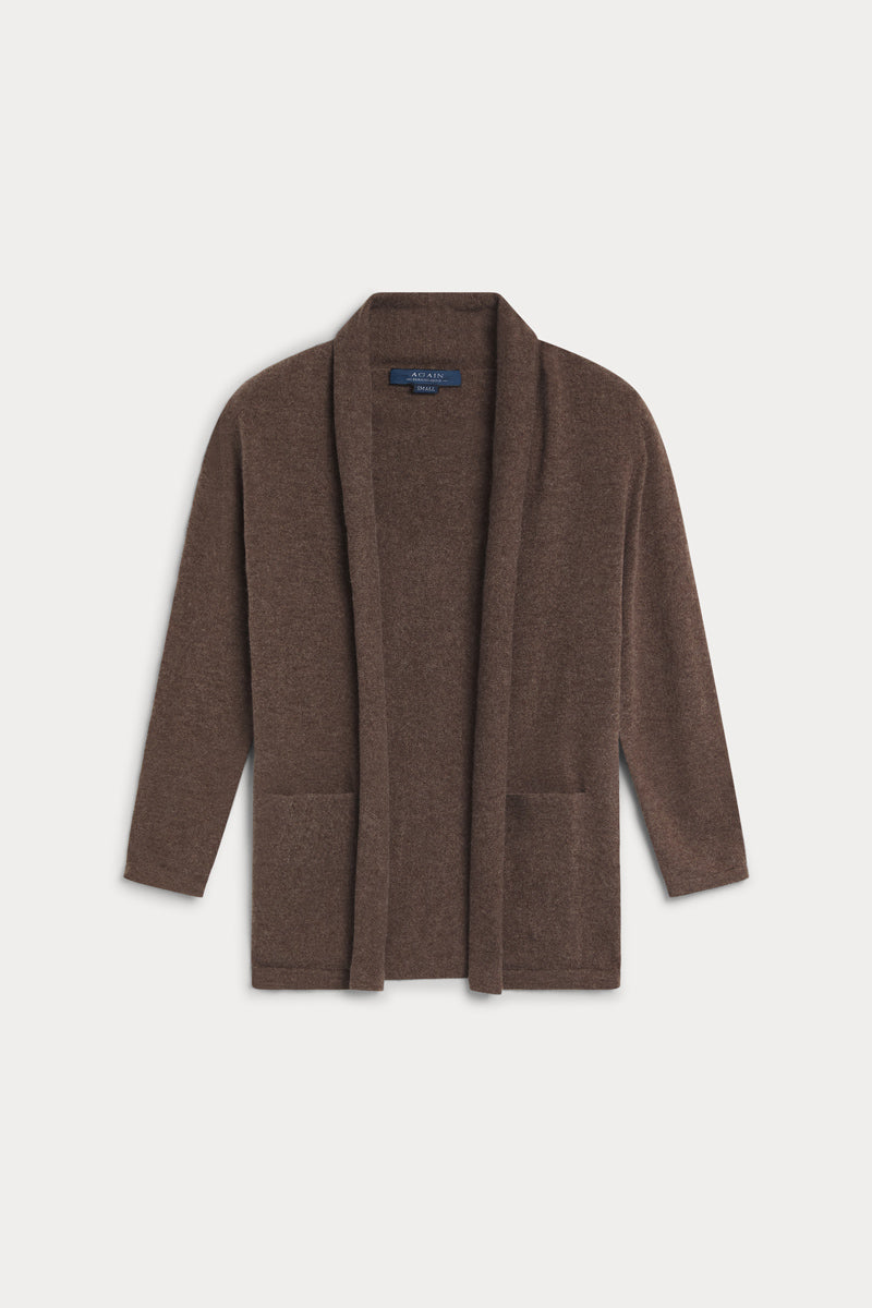 cardigan larga con bolsillos de mujer AGAIN cashmere 