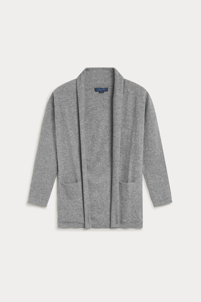 cardigan larga con bolsillos de mujer AGAIN cashmere 
