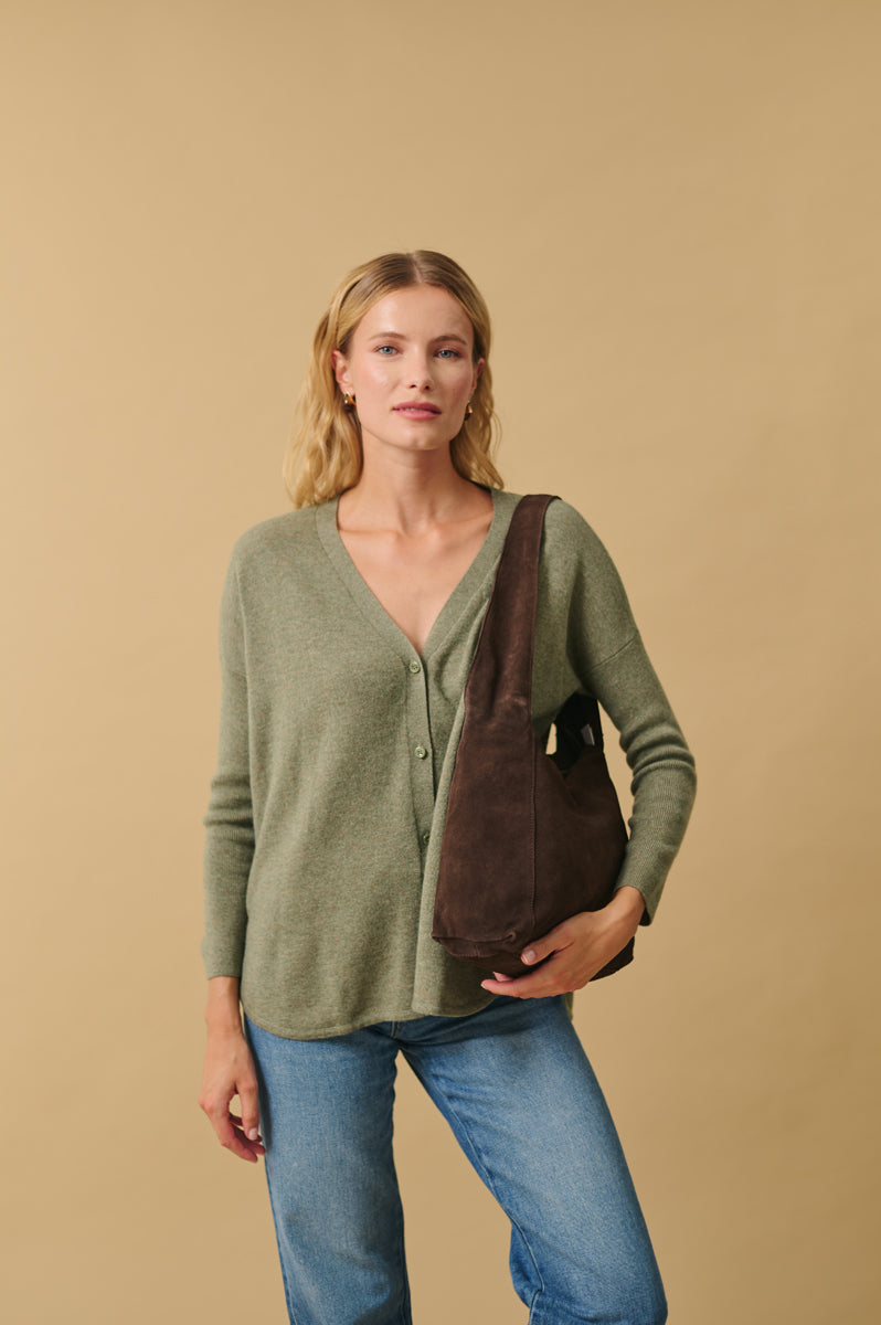 Cardigan poncho 100% cashmere. AGAIN Cashmere.