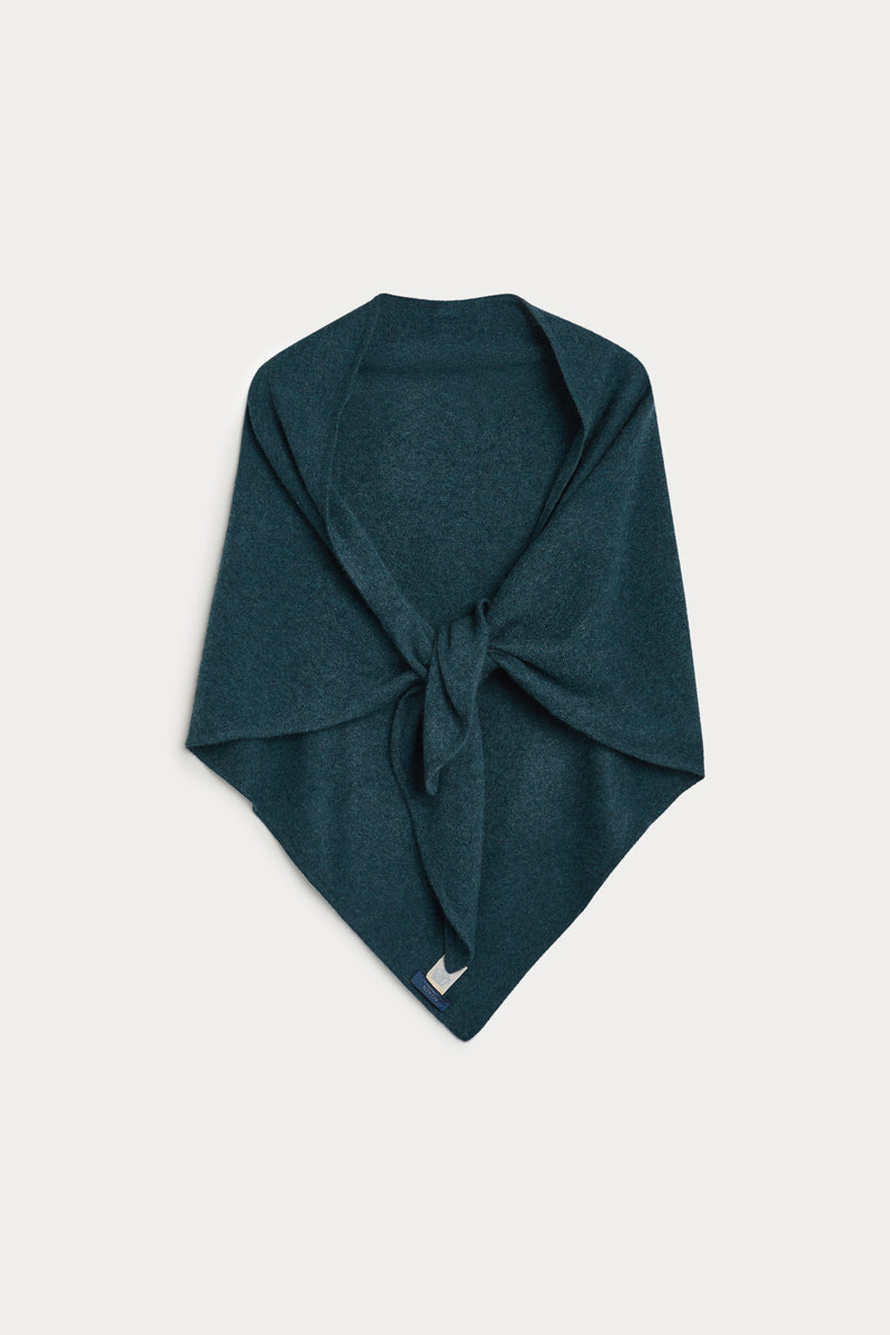 chal triangular de cashmere