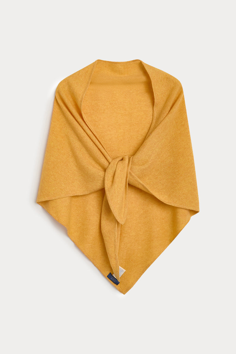 chal triangular de cashmere