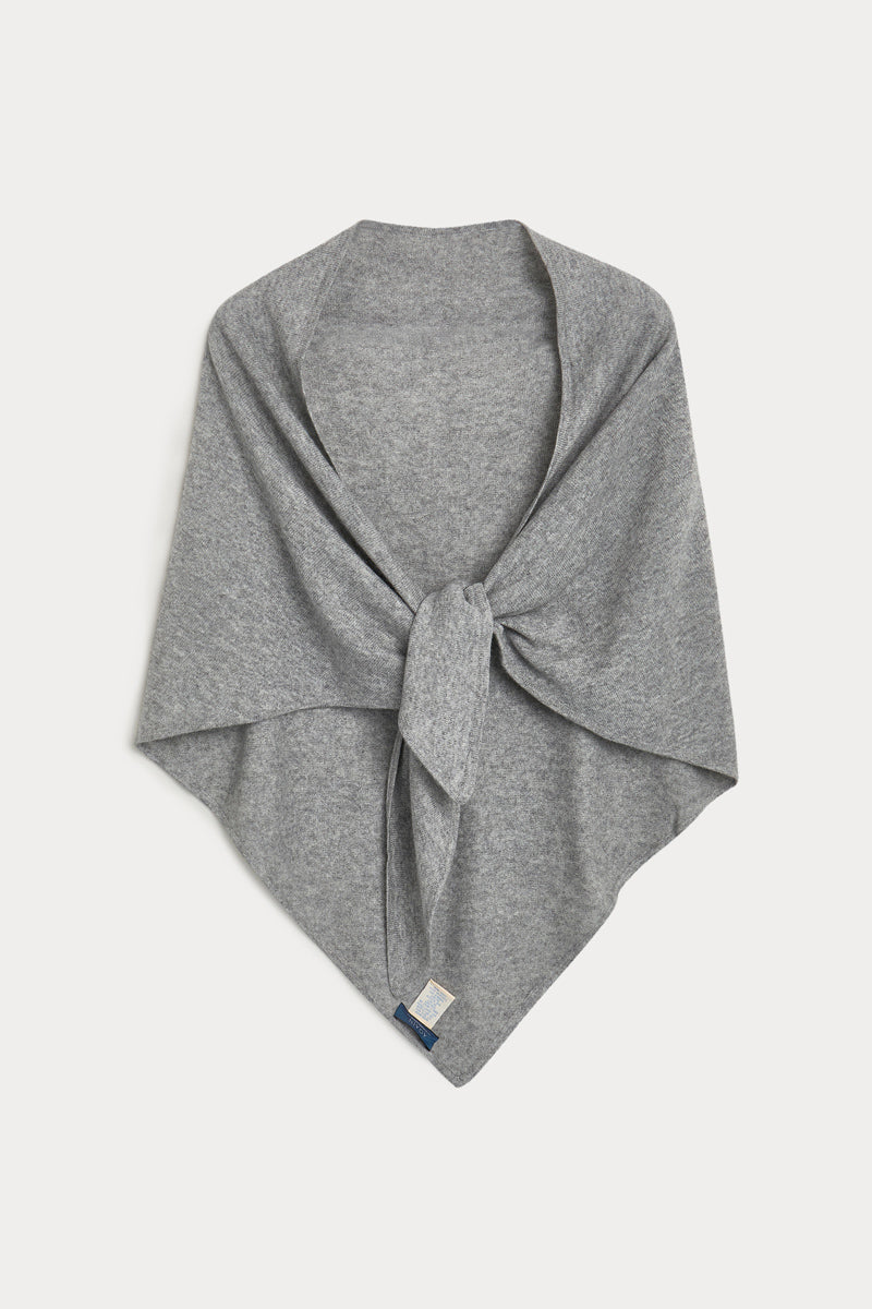chal triangular de cashmere