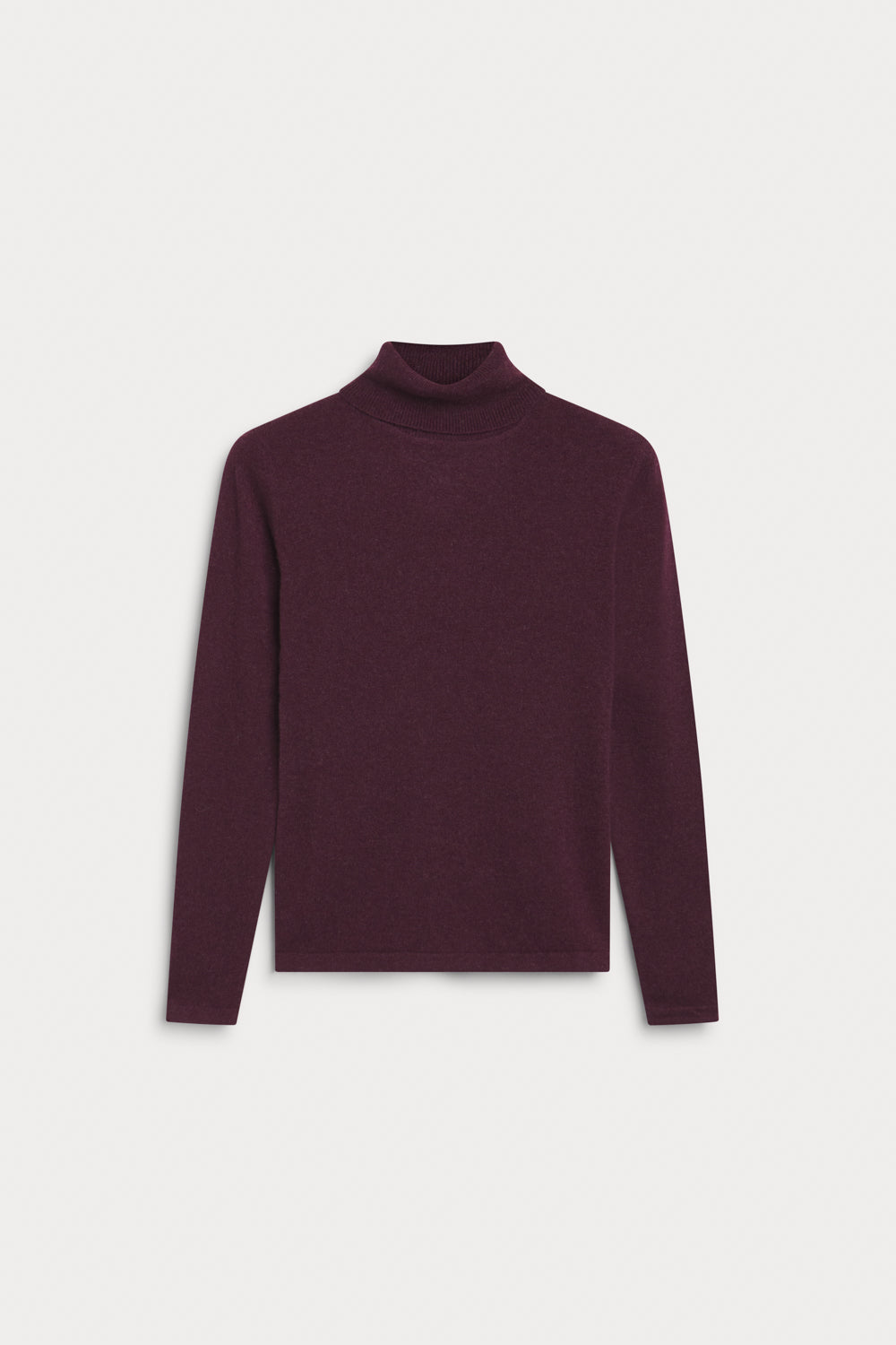 cuello vuelto de mujer again cashmere color vino