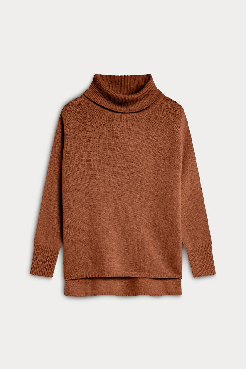 Jersey Cuello Vuelto Oversize