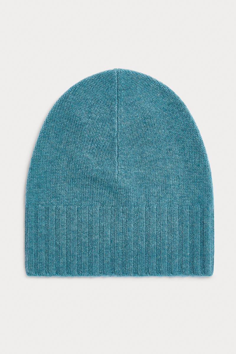 gorro 100% cashmere color verde AGAIN Cashmere