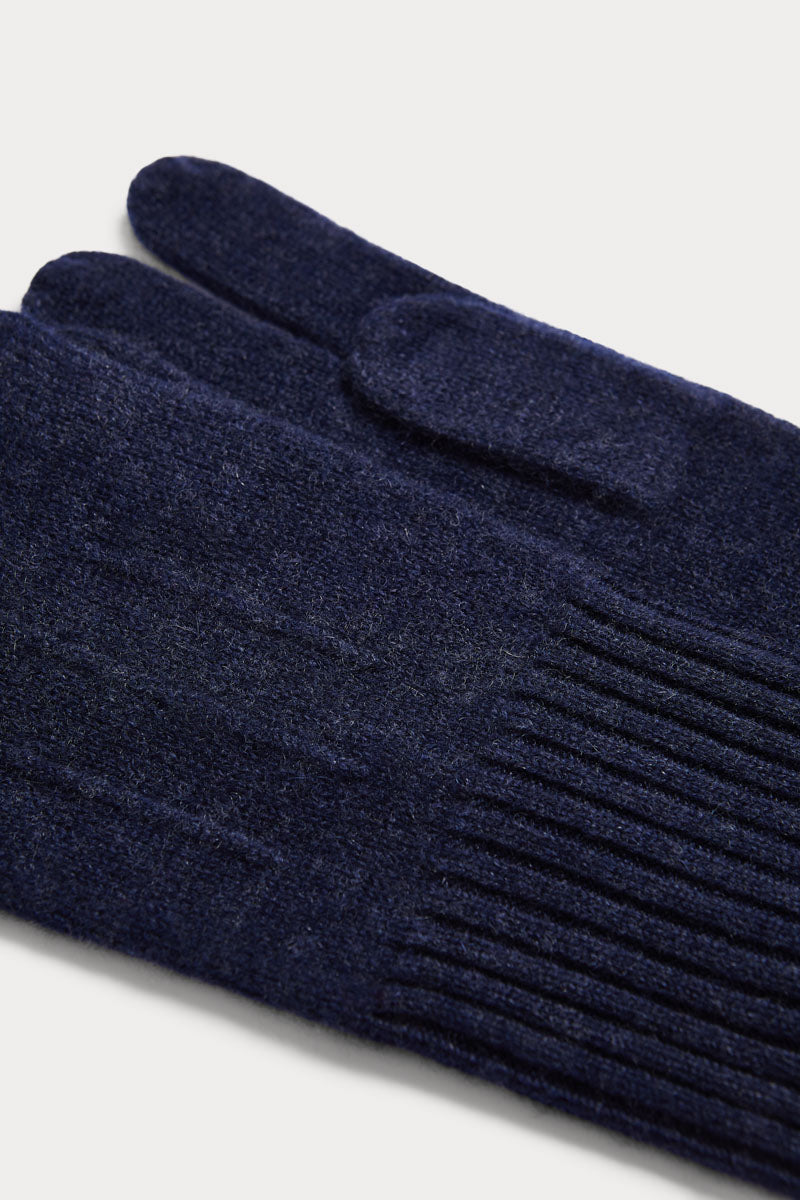 Guantes 100% cashmere hombre AGAIN Cashmere.