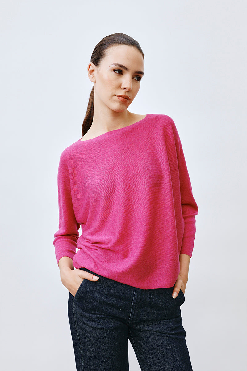 Jersey Barco Cashmere Seda de Mujer