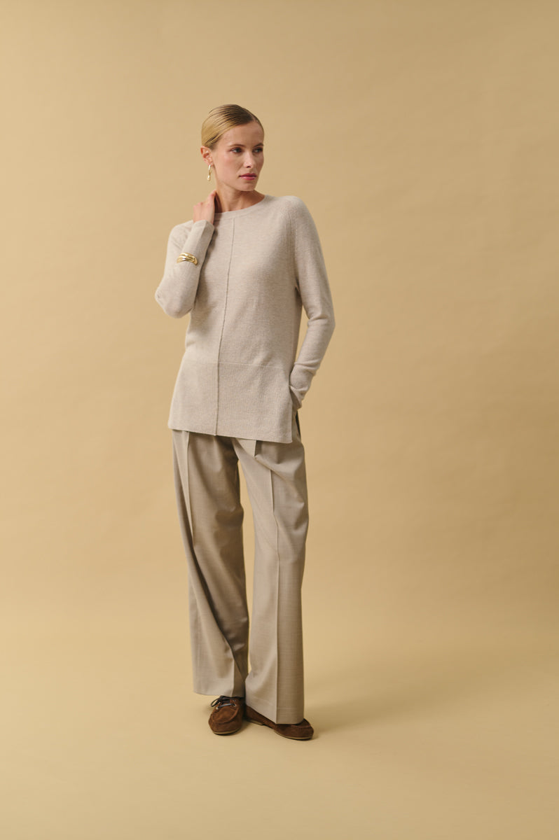 jersey caja oversize 100% cashmere. AGAIN Cashmere