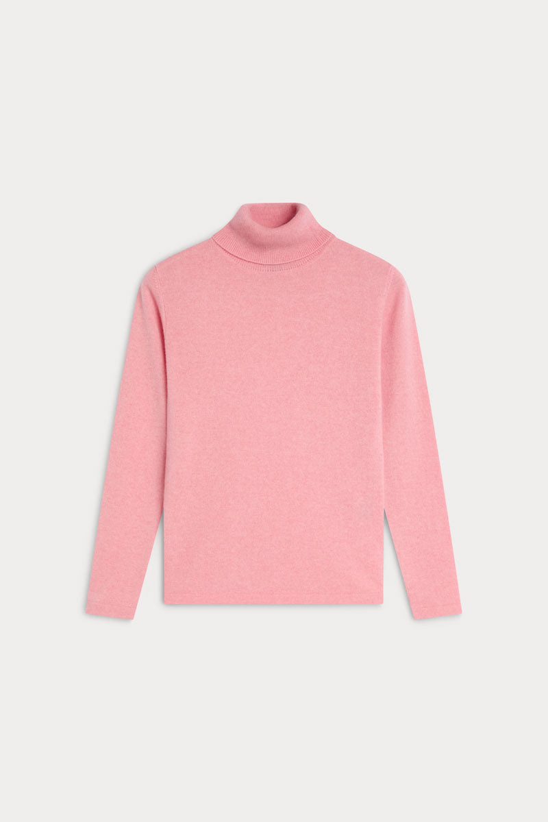 jersey-cashmere-cuello-vuelto-rosa