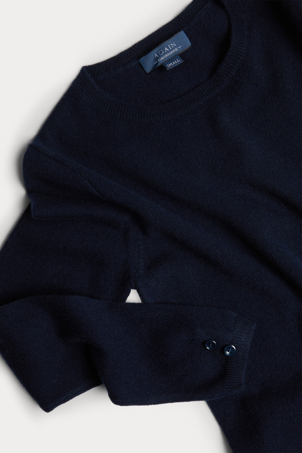 jersey cuello redondo cashmere