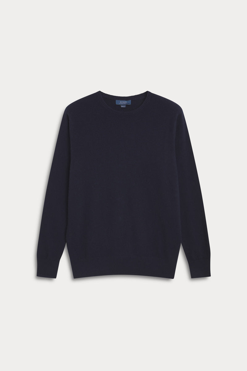 jersey cuello redondo hombre AGAIN cashmere