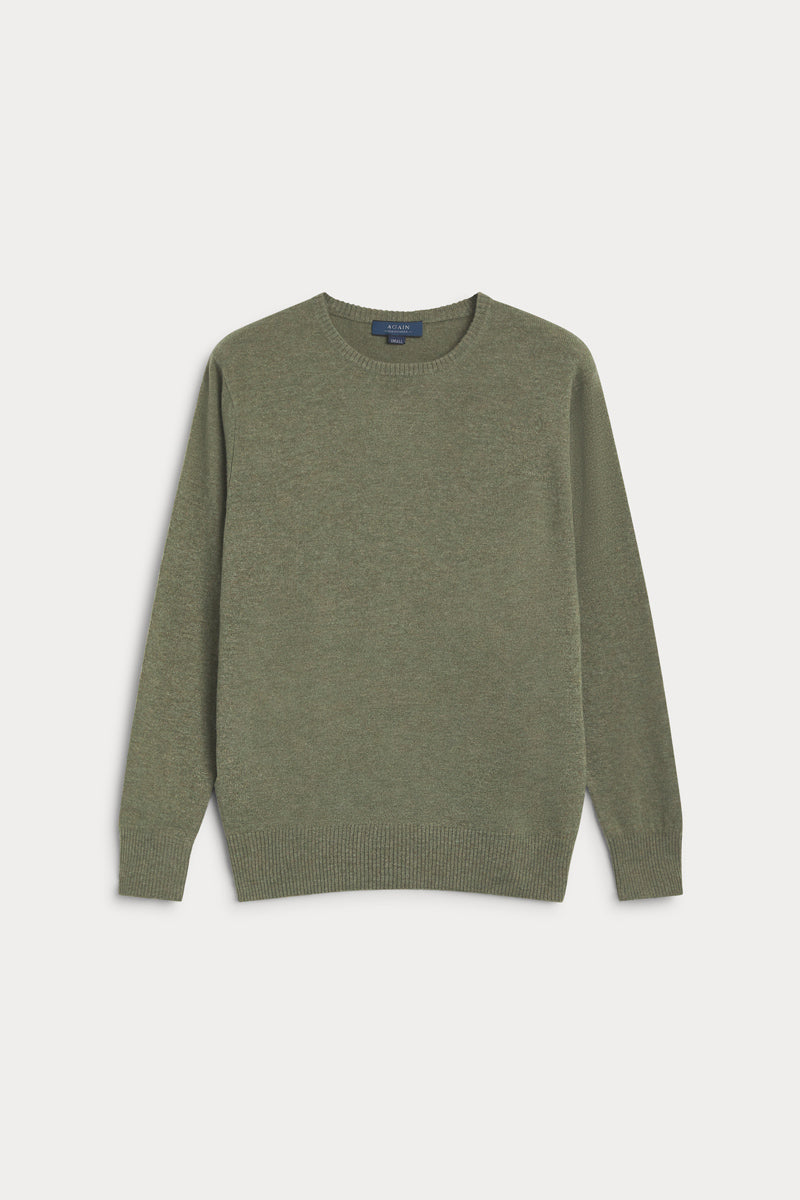 jersey cuello redondo hombre AGAIN cashmere