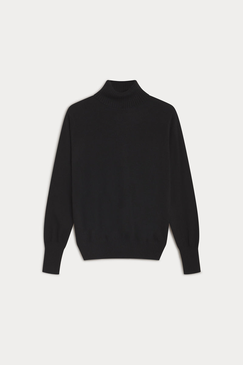 jersey cuello vuelto cashmere hombre