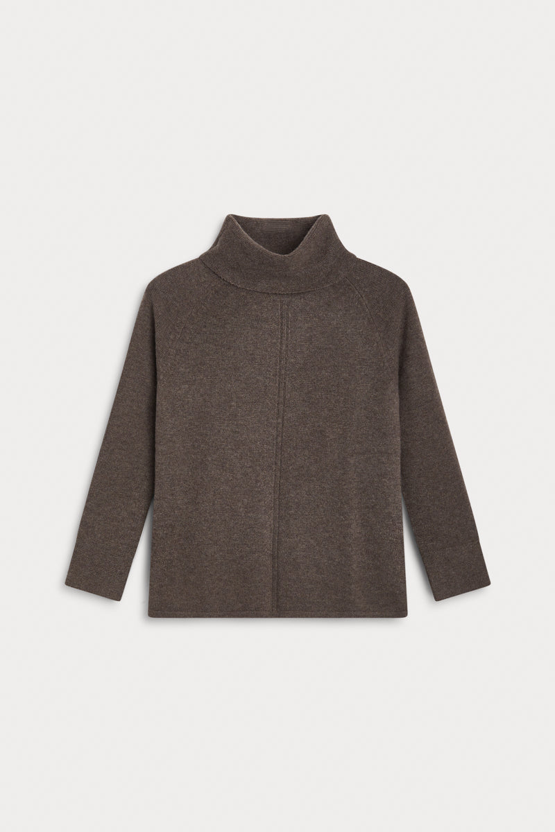 Jersey Cuello Vuelto 100% cashmere - AGAIN Cashmere