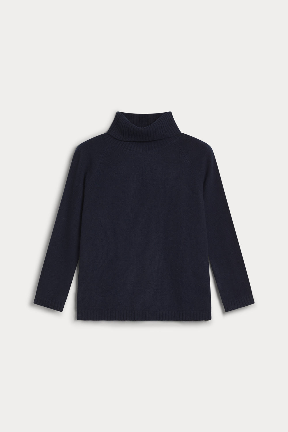 jersey cuello vuelto cuatro cabos 100% cashmere. AGAIN cashmere azul