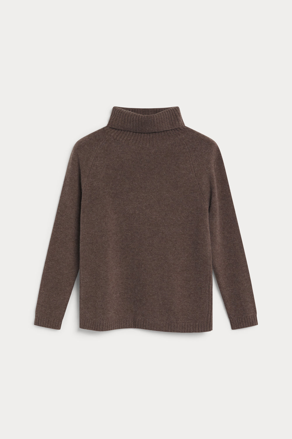 jersey cuello vuelto cuatro cabos 100% cashmere. AGAIN cashmere marron