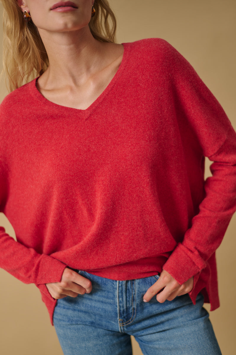 Jersey Cuello Pico Boyfriend
