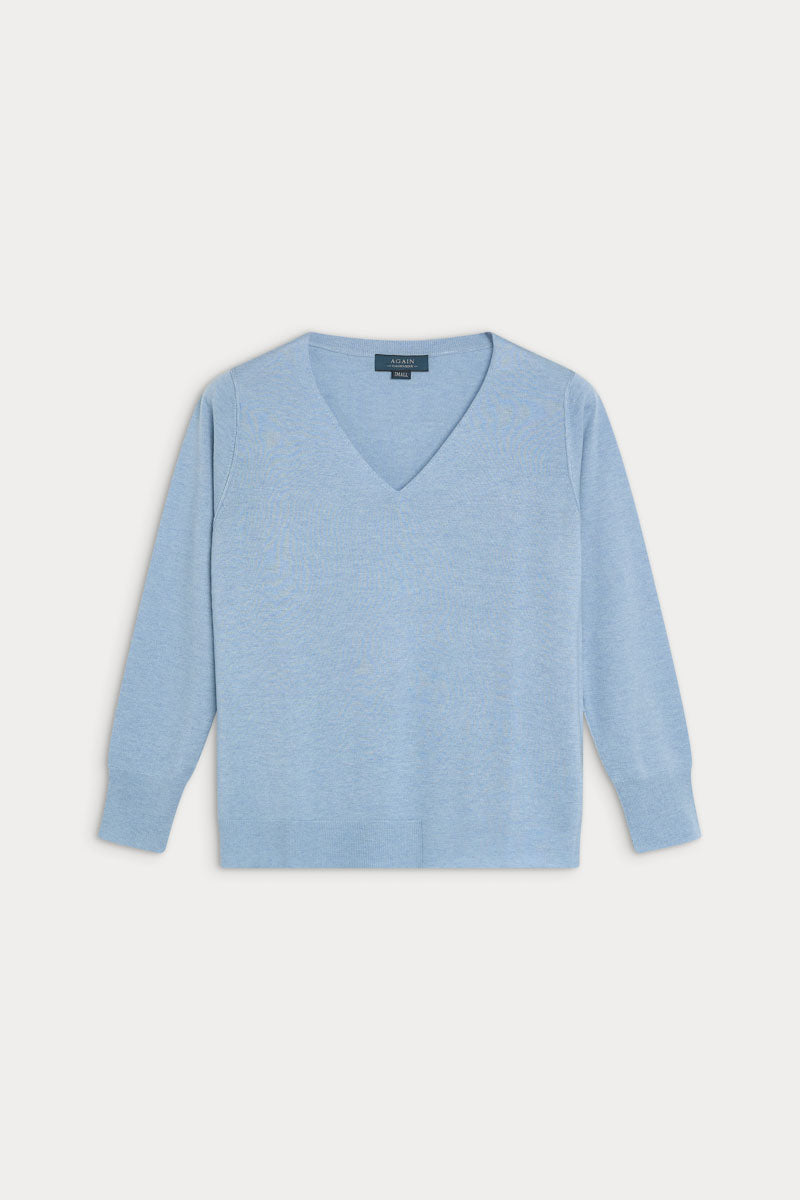 Jersey Pico Ultrafino Cashmere Seda