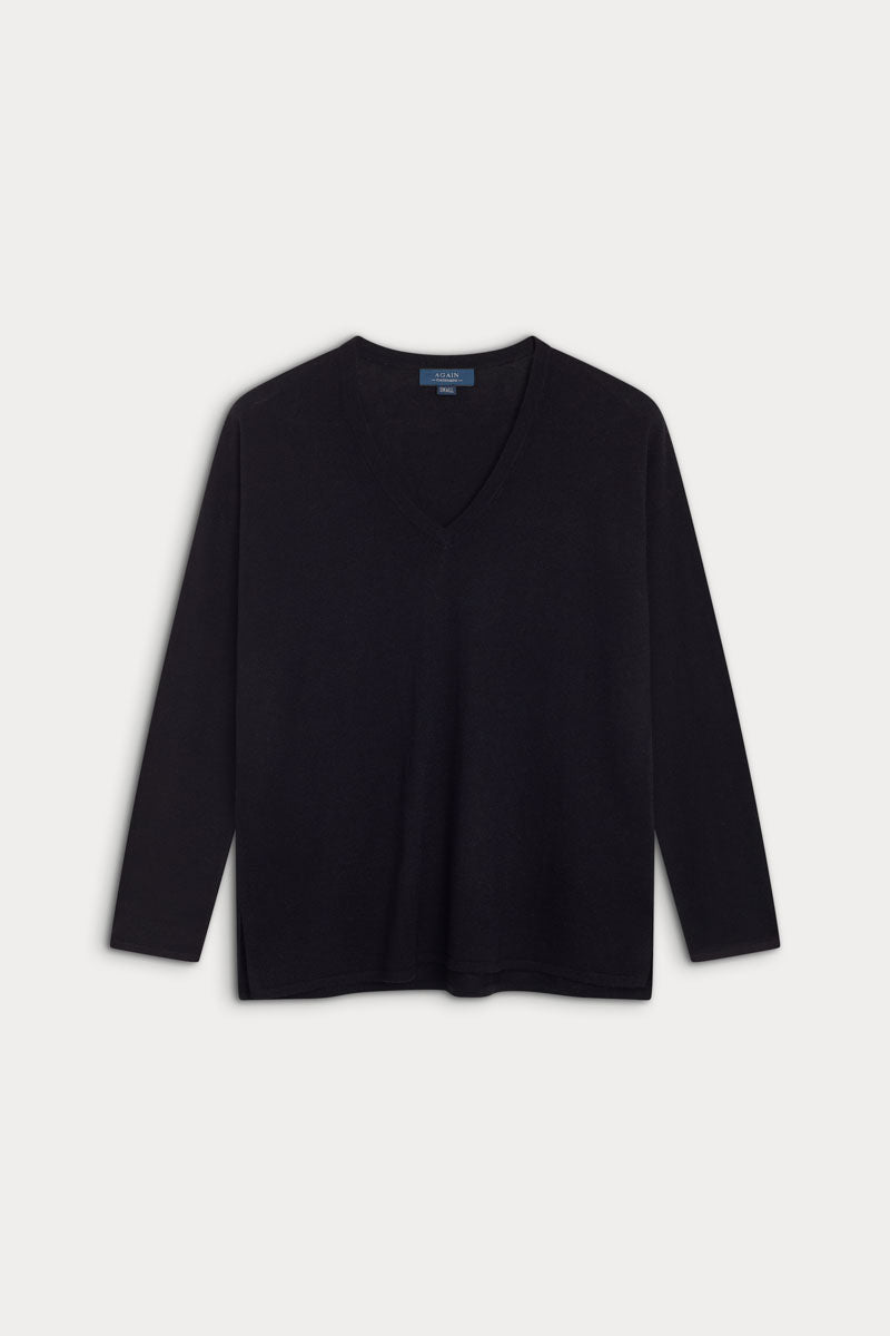jersey pico cashmere seda oversize mujer